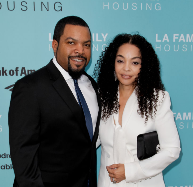 Ice Cube and his wife, Kimberly Woodruff