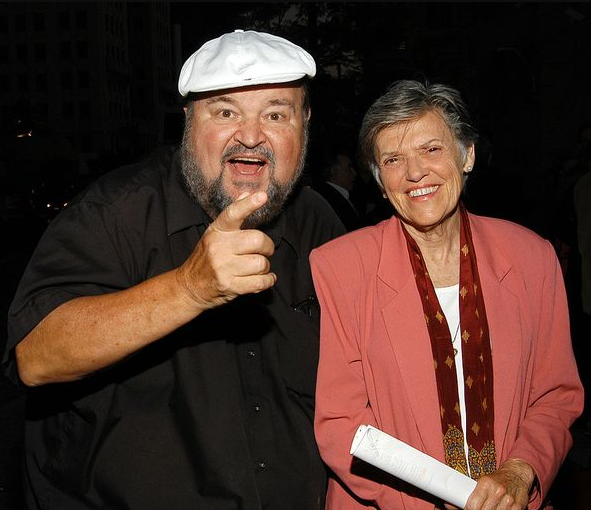 Carol Arthur with her husband, Dom DeLuise