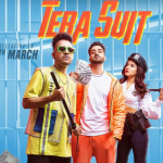 Jasmin Bhasin alongside her rumored boyfriend (Aly Goni) (middle) in the music video of 'Tera Suit'