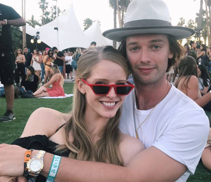 Patrick Schwarzenegger and his girlfriend, Abby Champion