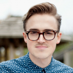 Tom Fletcher, a famous musician, singer, composer, author and YouTube vlogger.