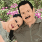 Flor Silverstre with her third husband, Antonio Aguilar