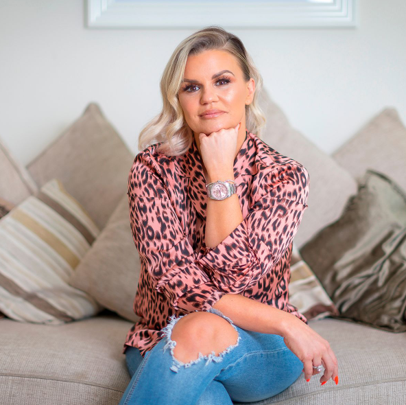 Kerry Katona, a famous singer and songwriter