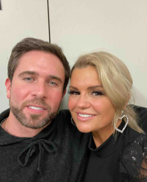 Kerry Katona and her fiance, Ryan Mahoney