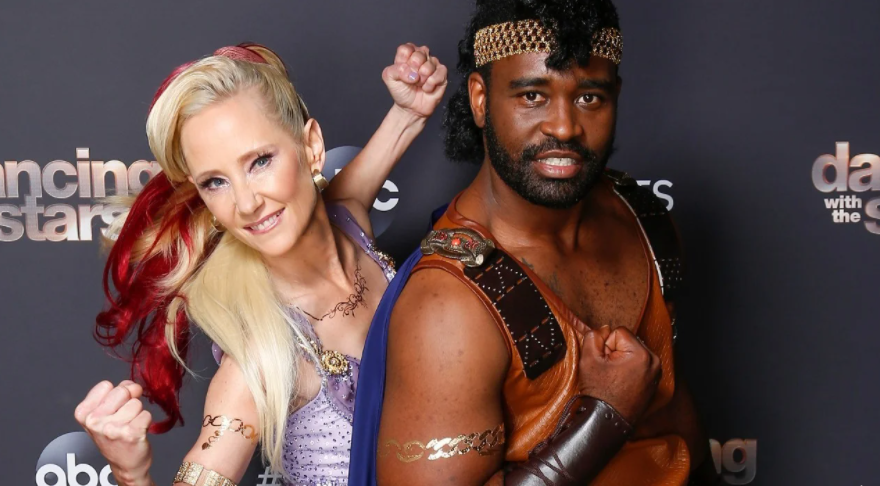 Keo Motsepe and Anne Heche in Season 29 of DWTS