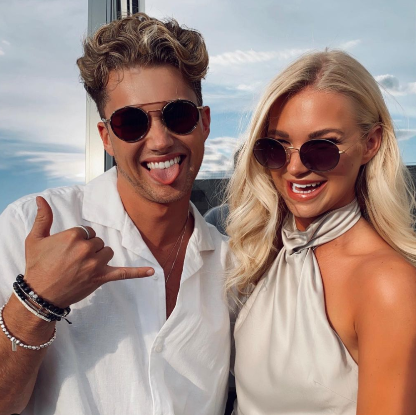 Abbie Quinnen and her boyfriend, AJ Pritchard