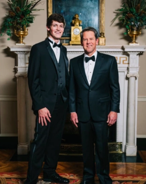 Harrison Deal and Governor Brian Kemp