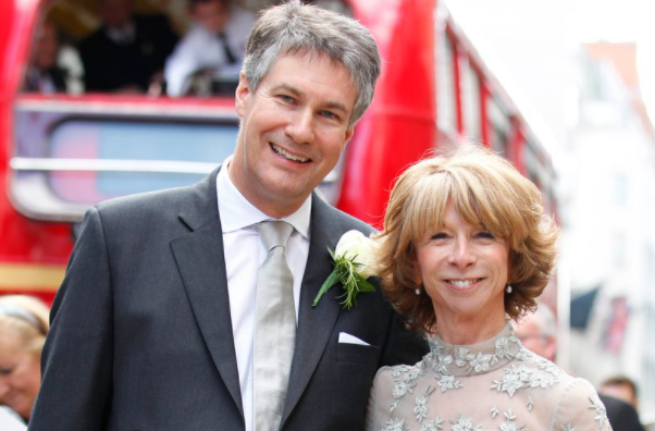 Helen Worth with her new husband, school teacher Trevor Dawson