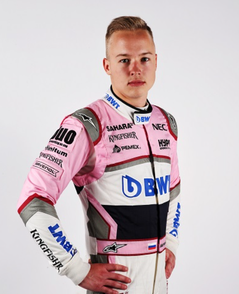 Nikita Mazepin, a famous car racing driver