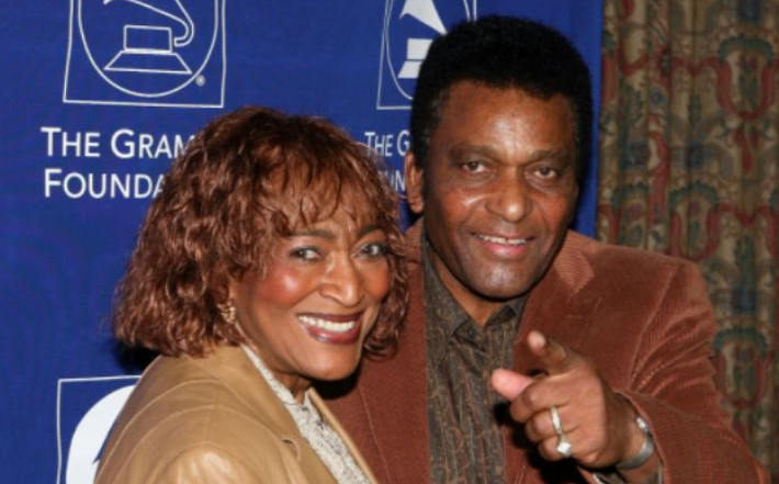 Charley Pride and his wife, Rozene