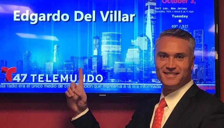 Edgardo Del Villar, Telemundo 47 anchor
