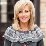 Beth Moore, a famous evangelist, author, and Bible teacher