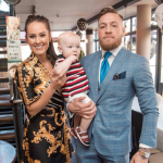 Dee Devlin with her husband, Conor McGregor and their Kid
