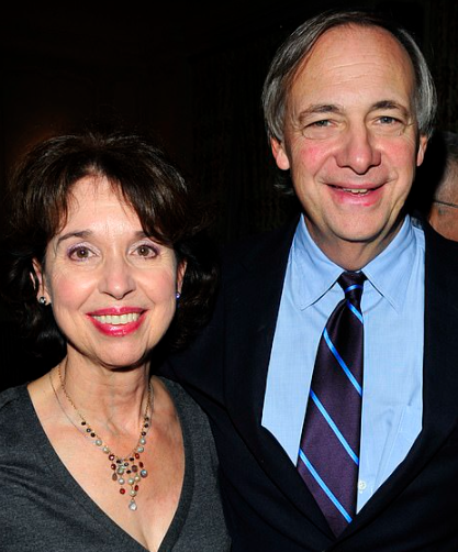 Ray Dalio and his wife, Barbara Dalio