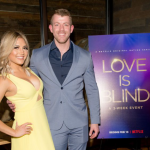 Damian Powers with his pair, Giannina Gibelli in the show 'Love Is Blind'