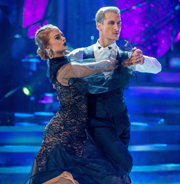 Maisie Smith and her dance partner, Gorkha Marquez