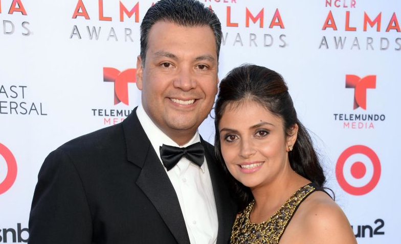 Alex Padilla and his wife, Angela Padilla