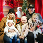 Carey Price with her wife, Angela Price and their kids