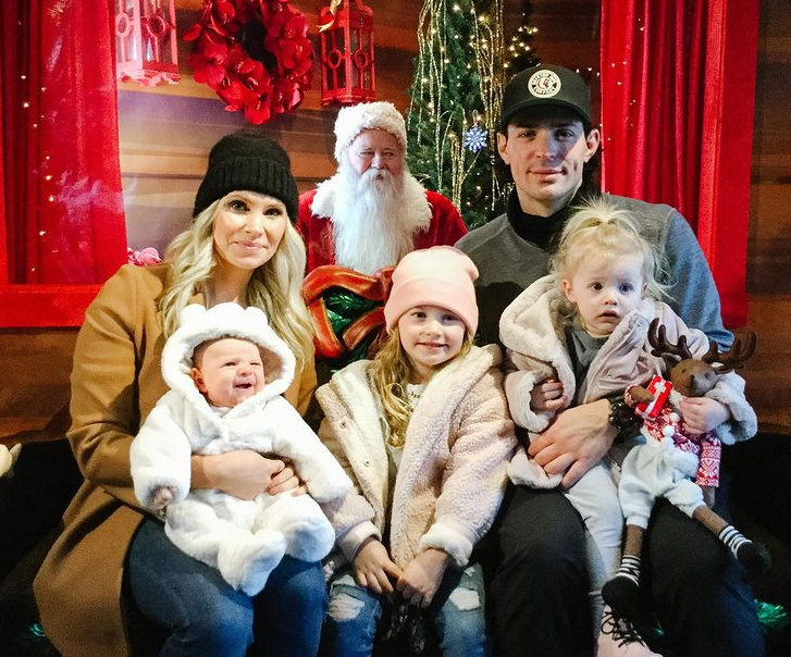 Carey Price with her wife, Angela Price and their kids