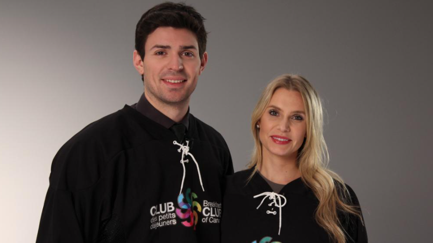 Angela Price and her husband, Carey Price