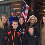 Liz Cheney with her husband, Philip Perry and their kids