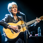 Joan Baez, a famous singer as well as a songwriter