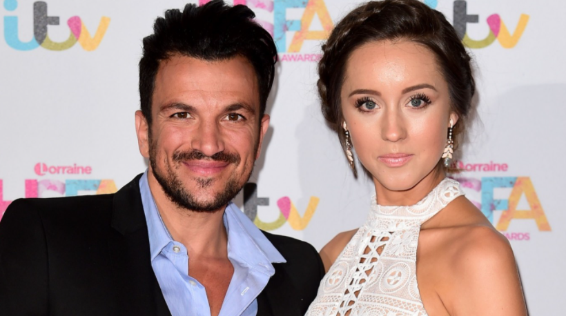 Emily MacDonagh and her husband, Peter Andre