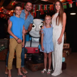 Emily MacDonagh with her husband and their kids