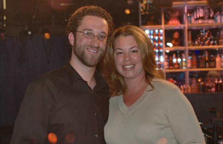 Dustin Diamond with his wife, Jennifer Misner