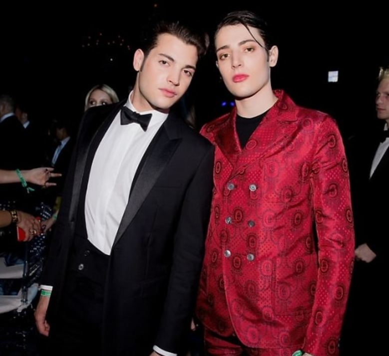 Harry Brant and his sibling, Peter