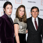 Harry Brant with his parents