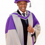 Shaun Wallace received an Honorary Doctorate of Law