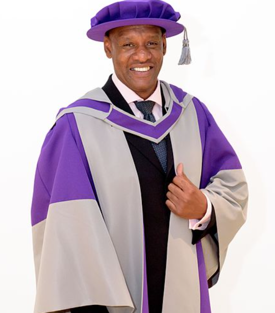 Shaun Wallace received an Honorary Doctorate of Law