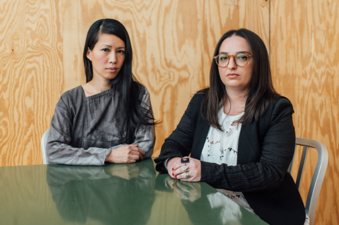 Stella Lee and Alexis Zamlich are two of several women who have complained that they were sexually harassed by Richard Meier
