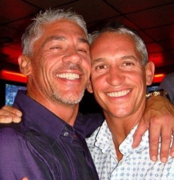 Wayne Lineker and his brother, Gary Lineker