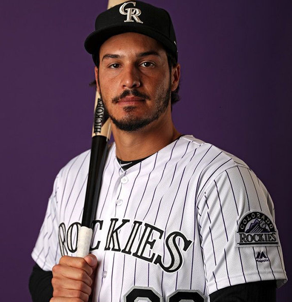 Nolan Arenado, a famous American baseballer