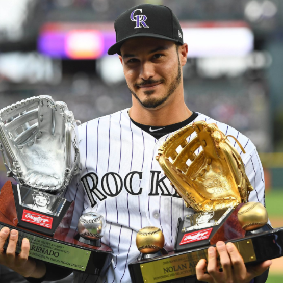 Nolan Arenado with awards