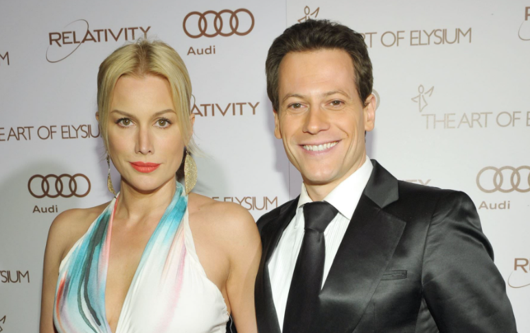 Alice Evans and her husband, Ioan Gruffudd