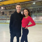 Joe-Warren Plant and Vanessa Bauer team up for Dancing On Ice 2021