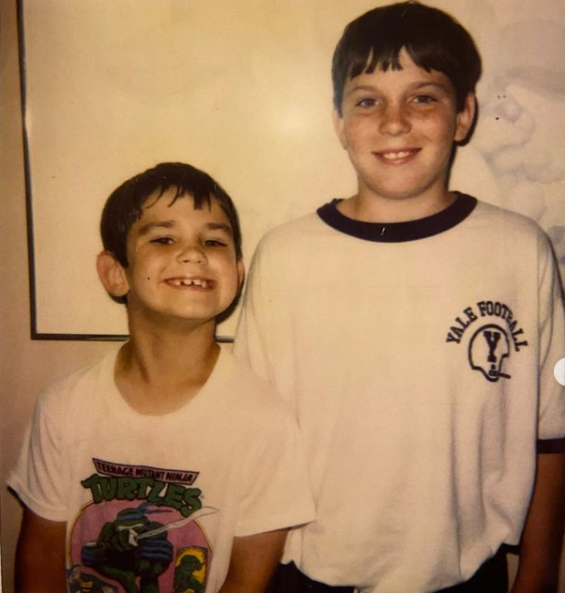 Carl Radke and his late brother, Curtis Radke