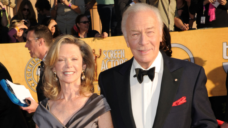 Christopher Plummer with his third wife, Elaine Taylor