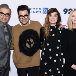 Eugene Levy, Daniel levy, Annie Murphy and Catherine O'Hara