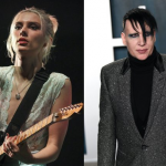 Wolf Alice's Ellie Rowsell and Marilyn Manson