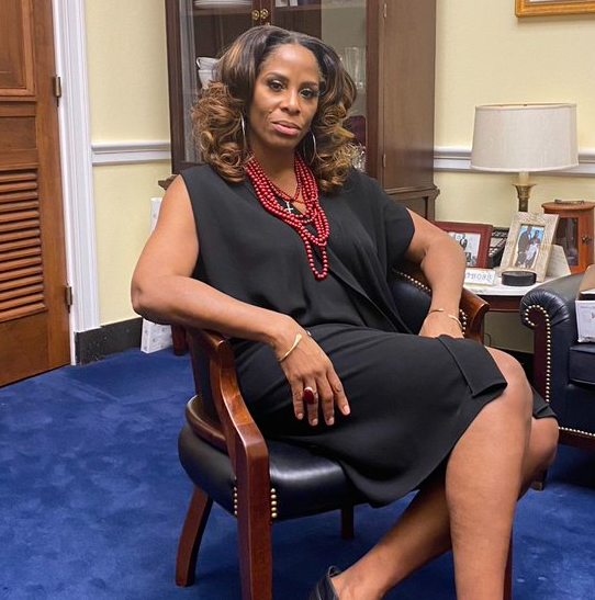 Stacey Plaskett, a famous American politician