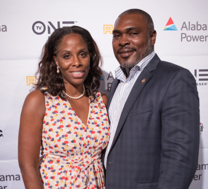 Stacey Plaskett and her husband, Jonathan Buckney Small