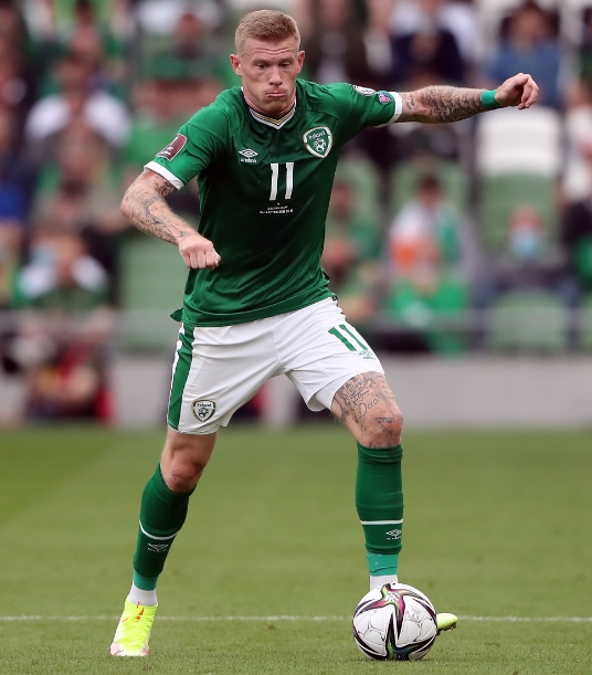 Irish Footballer, James McClean