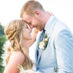 Carson Wentz and his wife, Madison Oberg