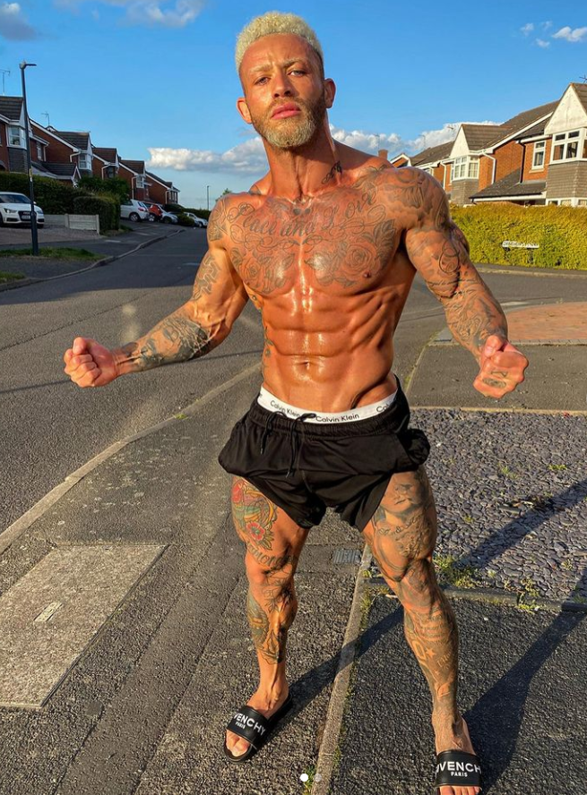 Ashley Cain Body With Tattoos