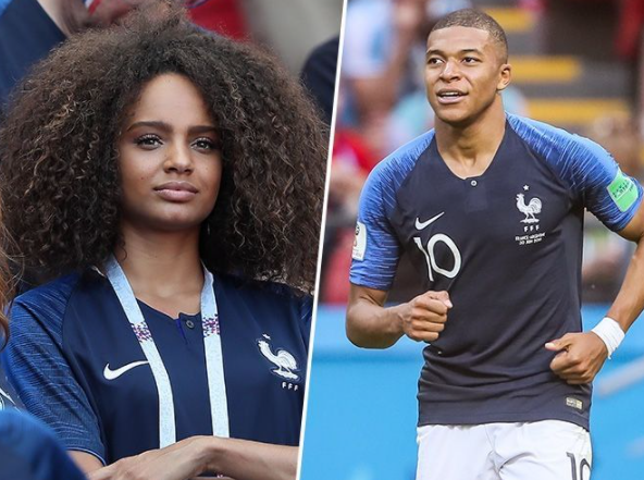 Alicia Aylies is dating French footballer, Mbappe