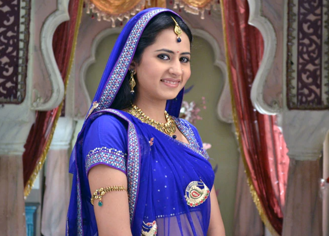 Sargun Meha in the TV serial 'Balika Vadhu'